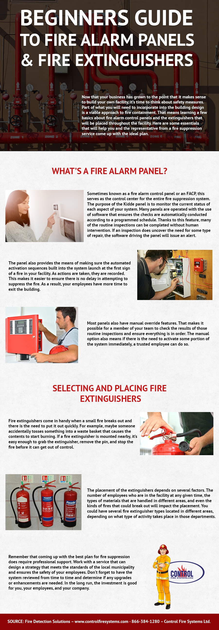 Beginners Guide To Fire Alarm Panels And Fire Extinguishers Control