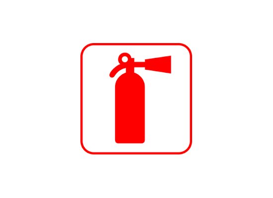red fire extinguisher type
