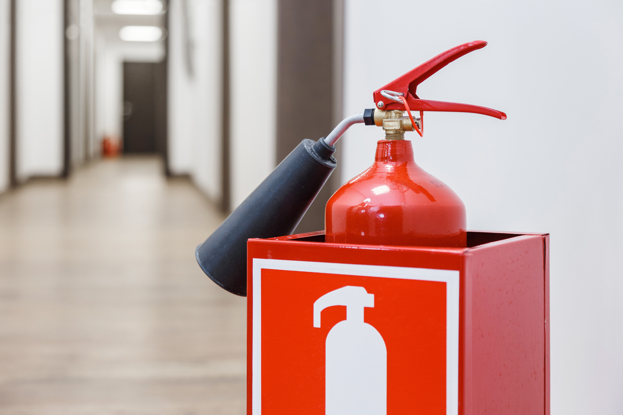 Fire Extinguisher in Hospital